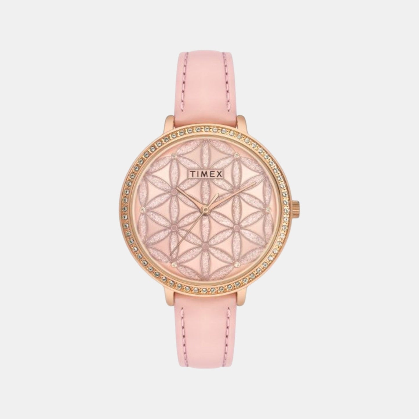 Fashion Women Quartz Dial Analog Leather Watch TWEL14707