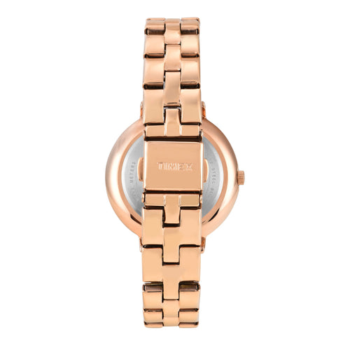 Timex Women Silver Round Analog Dial Watch- TWEL14711