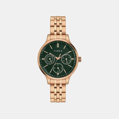 Trendline Women Quartz Dial Multi-Function Stainless Steel Watch TWEL14836