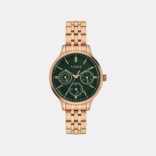 Trendline Women Quartz Dial Multi-Function Stainless Steel Watch TWEL14836