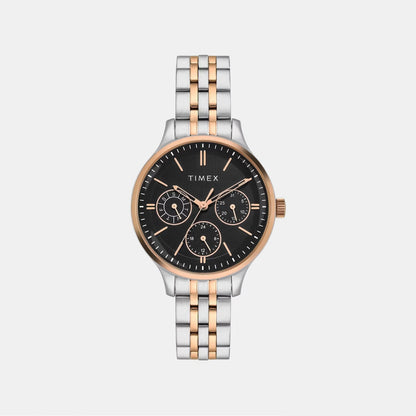 Trendline Women Quartz Dial Multi-Function Stainless Steel Watch TWEL14837