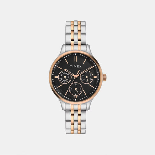 Trendline Women Quartz Dial Multi-Function Stainless Steel Watch TWEL14837