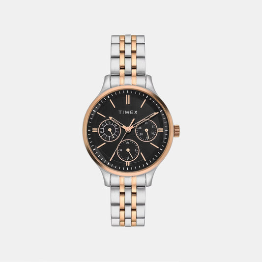 Trendline Women Quartz Dial Multi-Function Stainless Steel Watch TWEL14837