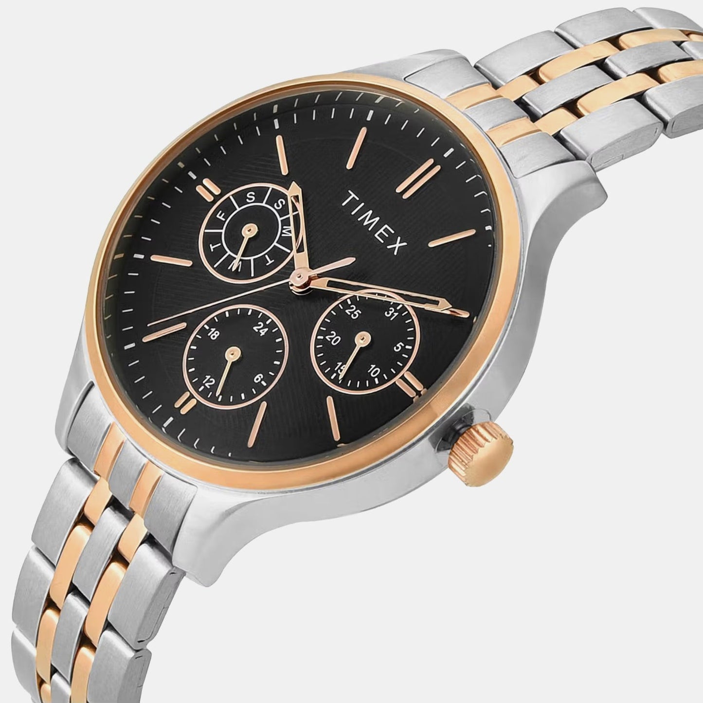 Trendline Women Quartz Dial Multi-Function Stainless Steel Watch TWEL14837