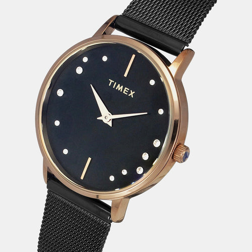 Fashion Women Quartz Dial Analog Stainless Steel Watch TWEL15603