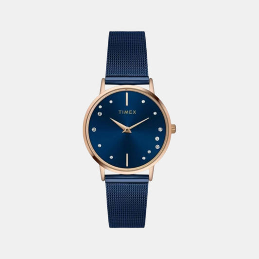 Fashion Women Quartz Dial Analog Stainless Steel Watch TWEL15604
