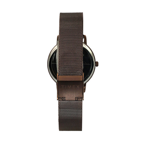 TIMEX Women Brown Round Dial Analog Watch - TWEL15619