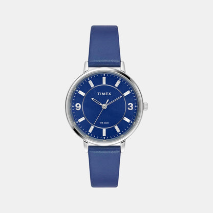 Classics Women Quartz Dial Analog Leather Watch TWEL15818
