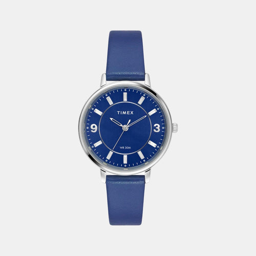 Classics Women Quartz Dial Analog Leather Watch TWEL15818