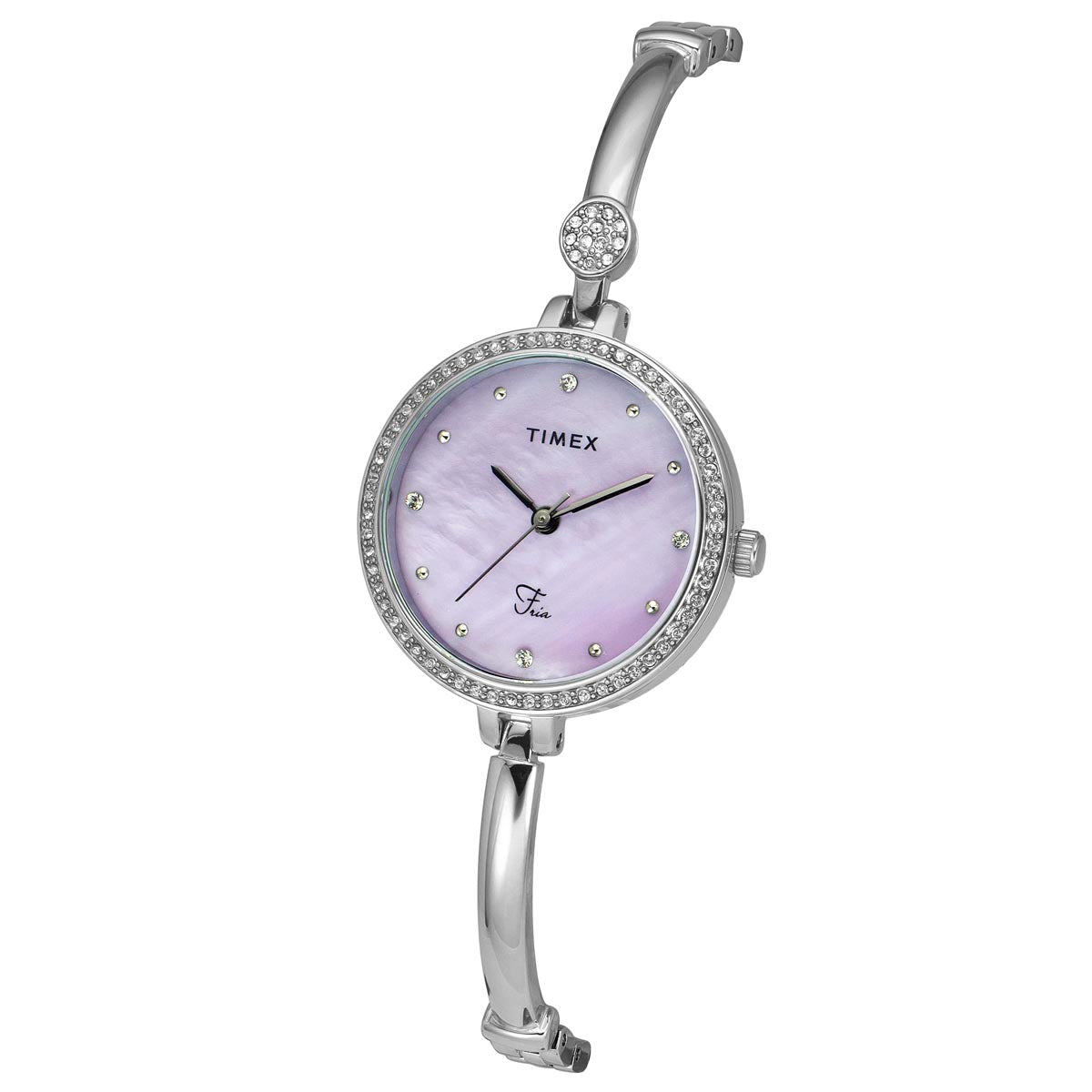 Timex Fria Women Lavender Round Analog Watch - TWEL18400