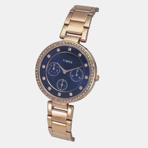 Trendline Women Quartz Dial Multi-Function Stainless Steel Watch TWEL18703