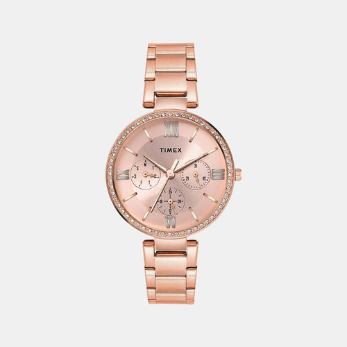 Trendline Women Quartz Dial Multi-Function Stainless Steel Watch TWEL18707