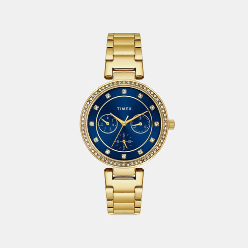 Trendline Women Quartz Dial Multi-Function Stainless Steel Watch TWEL18709