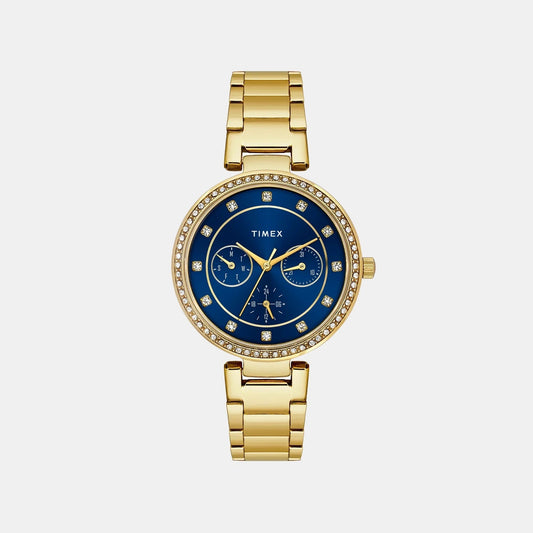 Trendline Women Quartz Dial Multi-Function Stainless Steel Watch TWEL18709