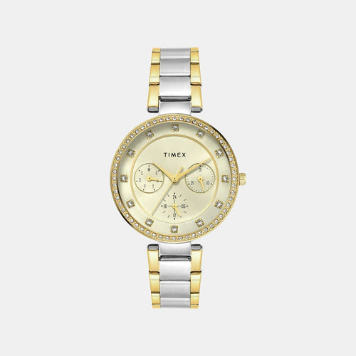 Trendline Women Quartz Dial Multi-Function Stainless Steel Watch TWEL18711