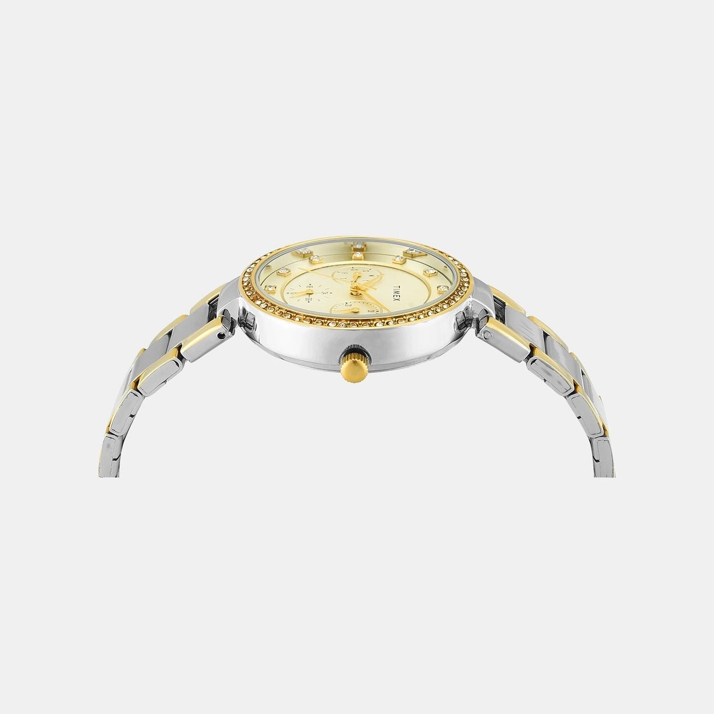 Trendline Women Quartz Dial Multi-Function Stainless Steel Watch TWEL18711