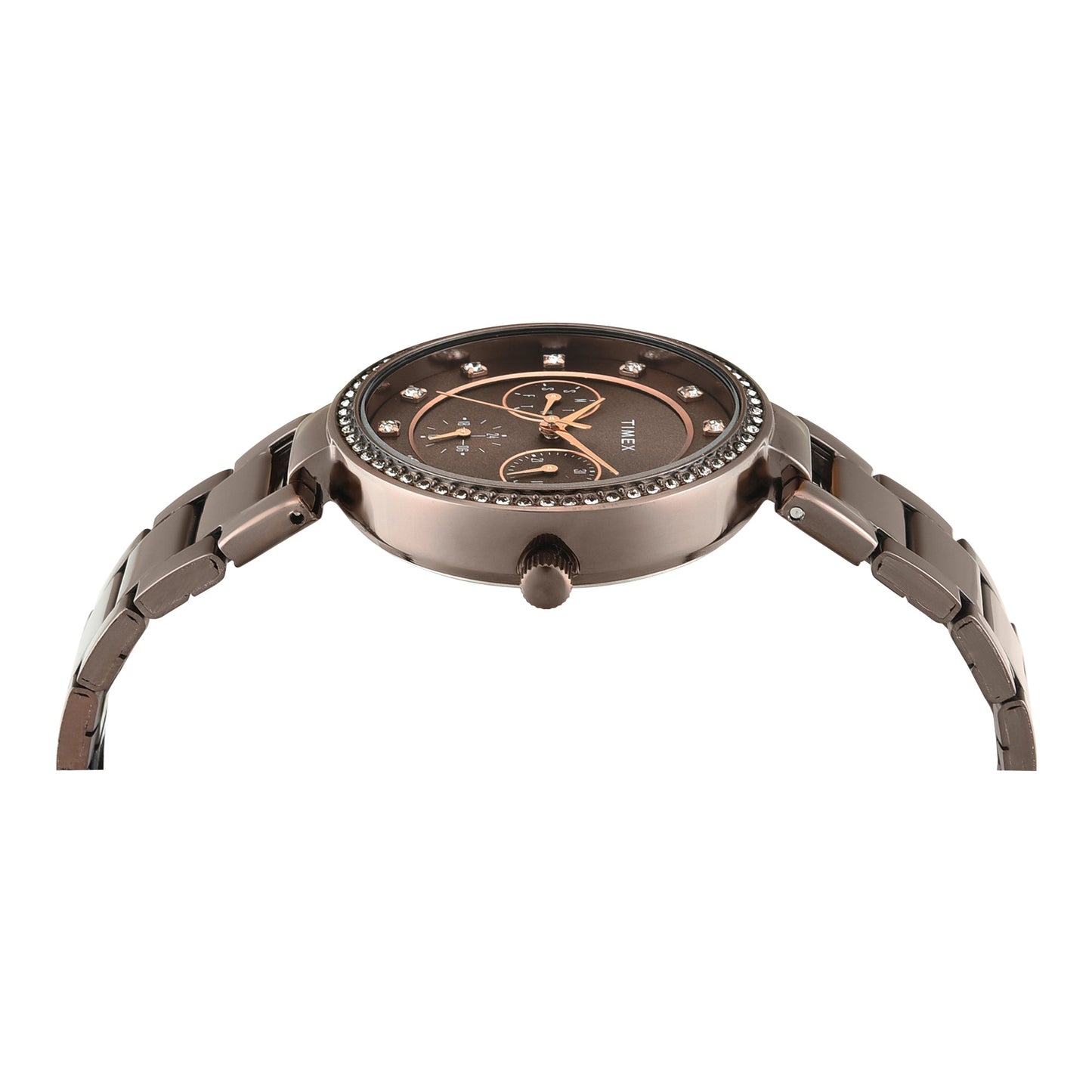 TIMEX Brown Round Dial Analog Womens watches - TWEL18722