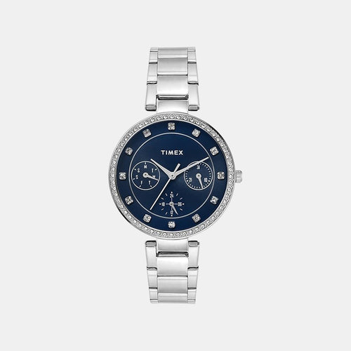 Trendline Women Quartz Dial Multi-Function Stainless Steel Watch TWEL18729