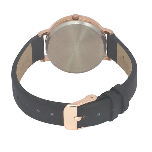 Timex Cosmic Awe Women 2 Hands Round Dial Black Watch - TWEL19101
