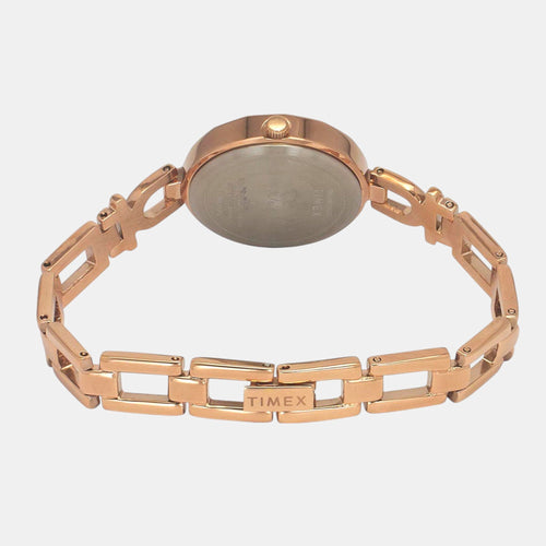 Fria Women Quartz Dial Analog Brass Watch TWEL19902