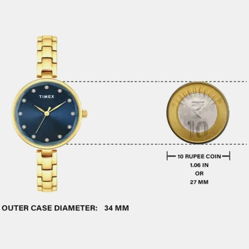 Trendline Women Quartz Dial Analog Brass Watch TWEL21701