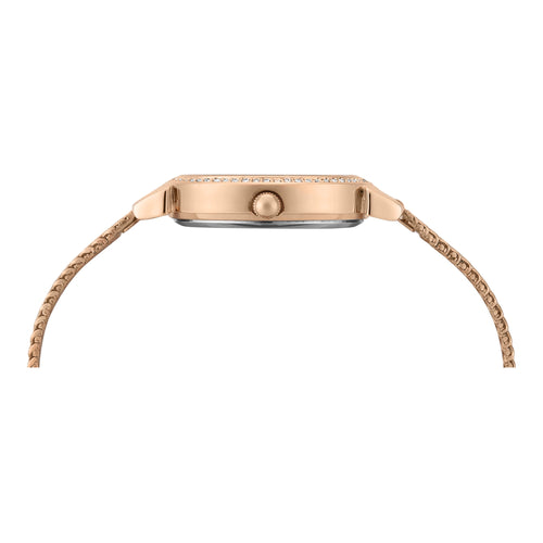 Timex Trendline Round 32mm Rose Gold Dial Analog Women Watch - TWEL22304