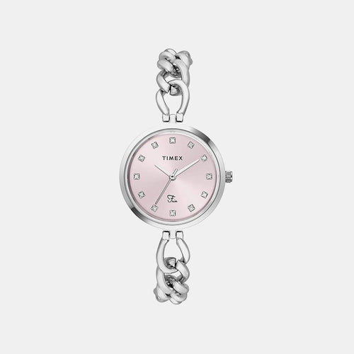Fria Women Quartz Dial Analog Brass Watch TWEL23800