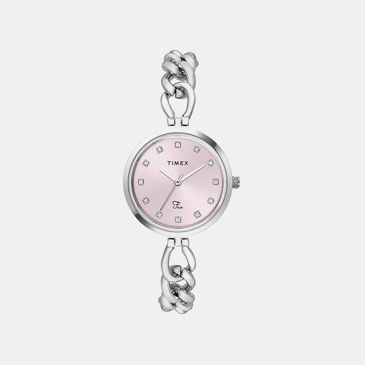 Fria Women Quartz Dial Analog Brass Watch TWEL23800
