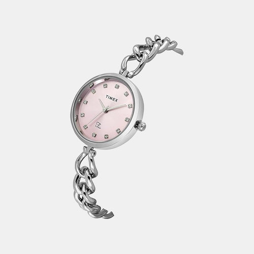 Fria Women Quartz Dial Analog Brass Watch TWEL23800