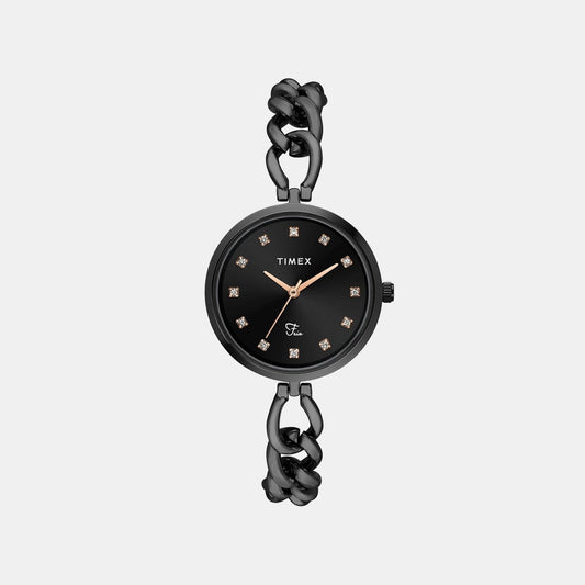 Fria Women Quartz Dial Analog Brass Watch TWEL23804