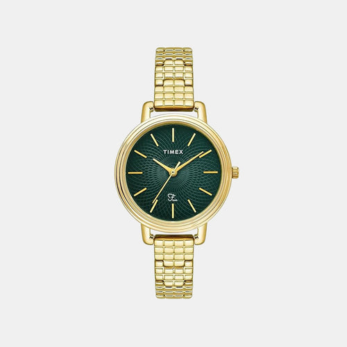Fria Women Quartz Dial Analog Brass Watch TWEL23900