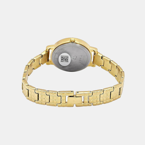 Fria Women Quartz Dial Analog Brass Watch TWEL23900