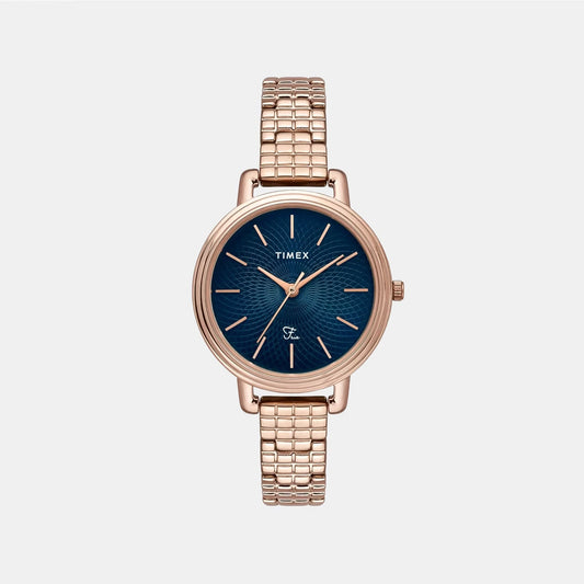 Fria Women Quartz Dial Analog Brass Watch TWEL23901