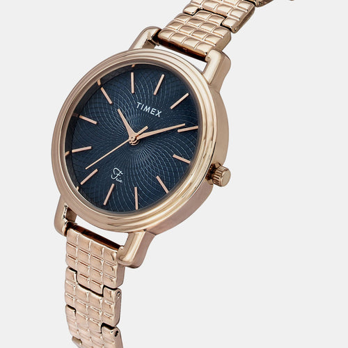 Fria Women Quartz Dial Analog Brass Watch TWEL23901