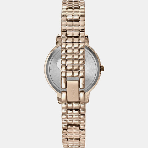 Fria Women Quartz Dial Analog Brass Watch TWEL23901