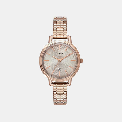 Fria Women Quartz Dial Analog Brass Watch TWEL23902