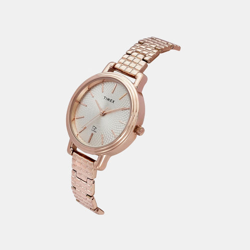 Fria Women Quartz Dial Analog Brass Watch TWEL23902
