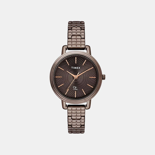 Fria Women Quartz Dial Analog Brass Watch TWEL23903