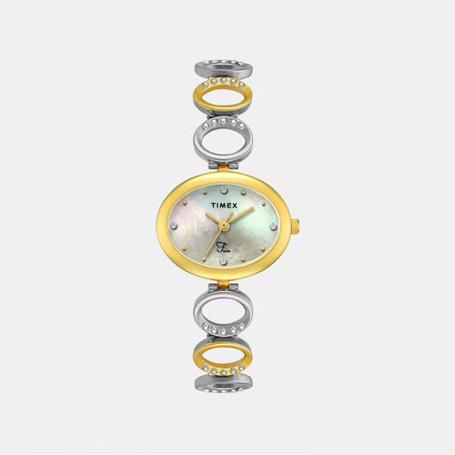 Fria Women Quartz Dial Analog Brass Watch TWEL24000