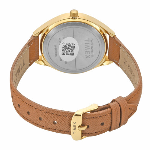 Timex Trendline Round 34mm Silver Dial Analog Women Watch - TWEL26803