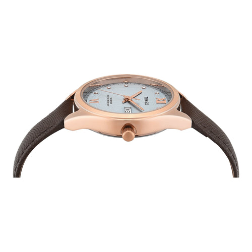 Timex Trendline Round 34mm Blue Dial Analog Women Watch - TWEL26804