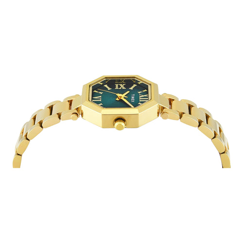 Timex Trendline Octagonal 26mm Teal Dial Analog Women Watch - TWEL26902