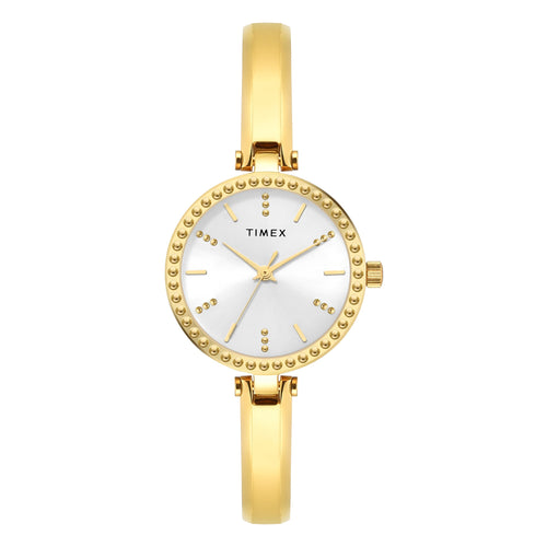 Timex Trendline Round 30mm Silver Dial Analog Women Watch - TWEL27000