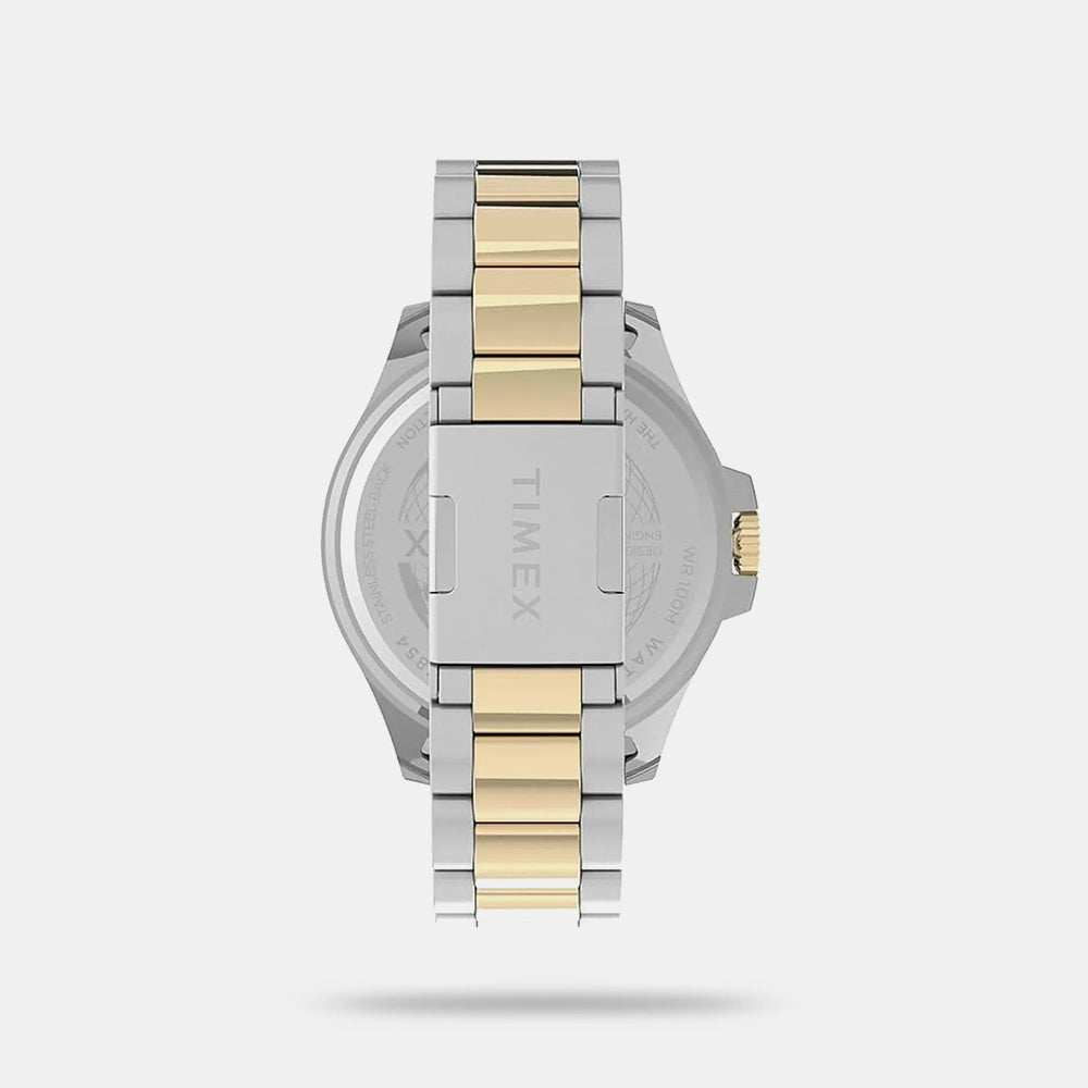 Men Quartz Blue Dial Analog Stainless Steel Watch â€“ TWEL27001