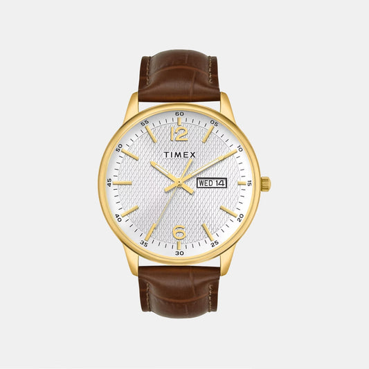 Trendline Men Quartz Dial Analog Leather Watch TWTG12109