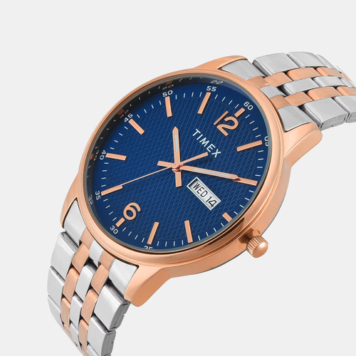 Trendline Men Quartz Dial Analog Stainless Steel Watch TWTG12110