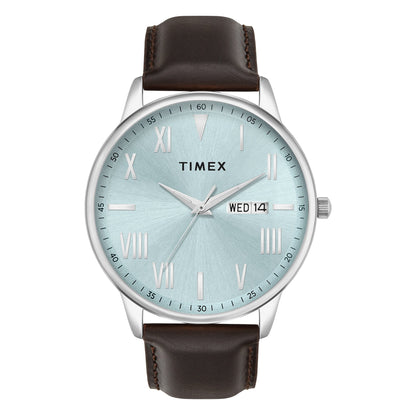Timex Trendline Round 43mm Blue Dial Analog Men Watch - TWTG12113