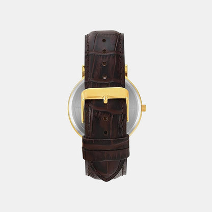 Trendline Men Quartz Dial Analog Leather Watch TWTG12201