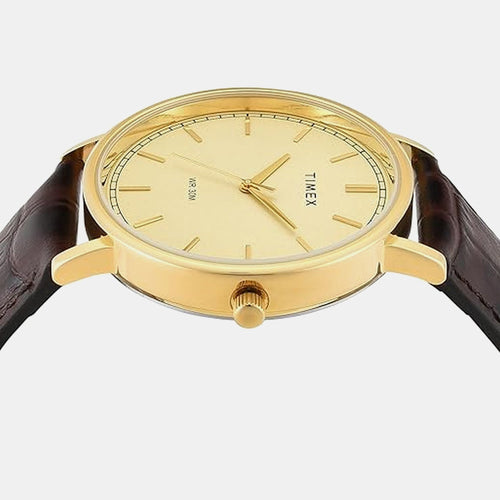 Trendline Men Quartz Dial Analog Leather Watch TWTG12201