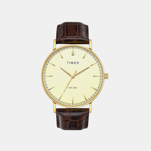 Trendline Men Quartz Dial Analog Leather Watch TWTG12201